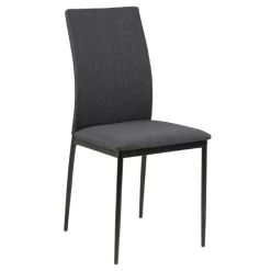 Chaise De Salle à Manger Demir - Gris/noir