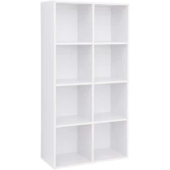 Etagère De Rangement Bibliothèque En Bois Blanc 8 Cubes -Meubles Tables Et Chaises Shop Ontwerp zonder titel 2023 05 26T111202.474 f414