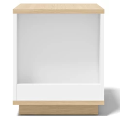 Table D'appoint Ellana 40 X 40 Cm 2 Niches-chêne Clair/blanc -Meubles Tables Et Chaises Shop Ontwerp zonder titel 2023 06 28T092255.136 1 d0b3