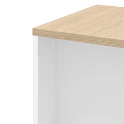 Table D'appoint Ellana 40 X 40 Cm 2 Niches-chêne Clair/blanc -Meubles Tables Et Chaises Shop Ontwerp zonder titel 2023 06 28T092432.627 1 bb04