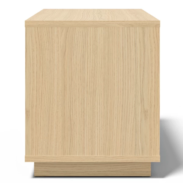 Table D'appoint Ellana 40 X 70 Cm 2 Niches-chêne Clair/blanc 7 Table D'appoint Ellana 40 X 70 Cm 2 Niches-chêne Clair/blanc – Image 7