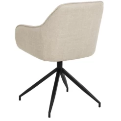 Chaise De Salle à Manger Brenda Pivotante - Beige/noir -Meubles Tables Et Chaises Shop Ontwerp zonder titel 2023 06 29T134141.100 ad26