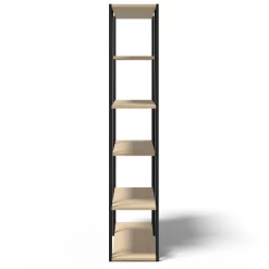 Bibliothèque Albérique 4 étagères-chêne/noir -Meubles Tables Et Chaises Shop Ontwerp zonder titel 2023 06 30T083808.407 1 d1d0