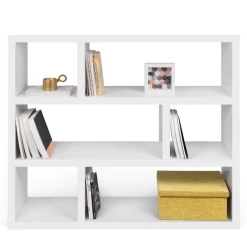 Bibliothèque Durant 6 Niches-blanc 8 Bibliothèque Durant 6 Niches-blanc -Meubles Tables Et Chaises Shop Ontwerp zonder titel 2023 07 05T161724.439 f6dc