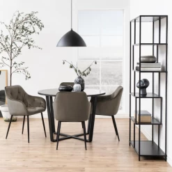 Chaise De Salle à Manger Lynn - Taupe/noir 13 Chaise De Salle à Manger Lynn - Taupe/noir -Meubles Tables Et Chaises Shop Ontwerp zonder titel 2023 07 17T161030.757 1395