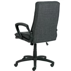 Fauteuil De Direction Justin Réglable En Hauteur - Gris Foncé -Meubles Tables Et Chaises Shop Ontwerp zonder titel 2023 09 05T153759.153 d64f