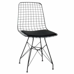 Chaise En Métal Plass Design - Assemblé, Noir -Meubles Tables Et Chaises Shop Ontwerp zonder titel 2023 09 14T130525.475 37b5