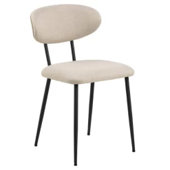 Chaise De Salle à Manger Denise En Tissu Beige Base En Acier Noir -Meubles Tables Et Chaises Shop Ontwerp zonder titel 2023 10 12T143158.752 79f7