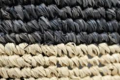 Pouf Malibu ø34cm Raphia - Naturel/noir 5 Pouf Malibu ø34cm Raphia - Naturel/noir -Meubles Tables Et Chaises Shop PS515NB 3 628a