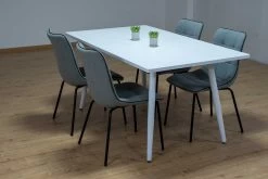 Table à Manger Rinus 200 Cm - Blanc -Meubles Tables Et Chaises Shop RENEE DT 1009 EN LUCCA DC 2064F GR HR 7792