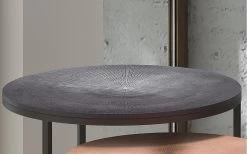 Lot De 2 Tables D'appoint Livv - Noir/bronze -Meubles Tables Et Chaises Shop Rousseau 3952 salontafel table basse Livios 2 9636