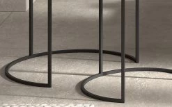 Lot De 2 Tables D'appoint Lana - Or/noir 8 Lot De 2 Tables D'appoint Lana - Or/noir -Meubles Tables Et Chaises Shop Rousseau 3970 bijzettafel table d appoint Laina 4 1956