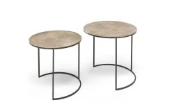 Lot De 2 Tables D'appoint Lana - Or/noir 11 Lot De 2 Tables D'appoint Lana - Or/noir -Meubles Tables Et Chaises Shop Rousseau 3970 bijzettafel table d appoint Laina 5 b414