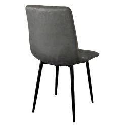 Chaise De Salle à Manger Elke - Gris -Meubles Tables Et Chaises Shop S140 3 f444