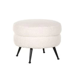 RICHMOND Pouf Amandine - Blanc