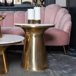 RICHMOND Table D'appoint Jacky Ø52,5 - Or