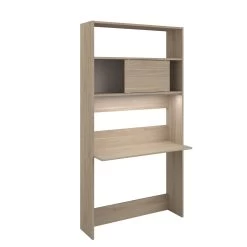 Secretaire Fina 105 Cm - Chêne -Meubles Tables Et Chaises Shop SOPHIA 8446 BIBS LED OUV C 90b0