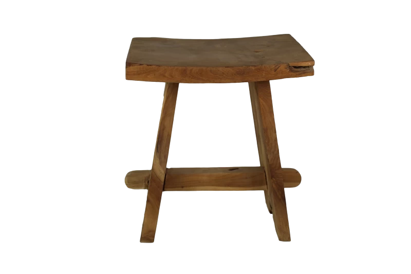 Tabouret Buffallo - Naturel/teck 3 Tabouret Buffallo - Naturel/teck – Image 3