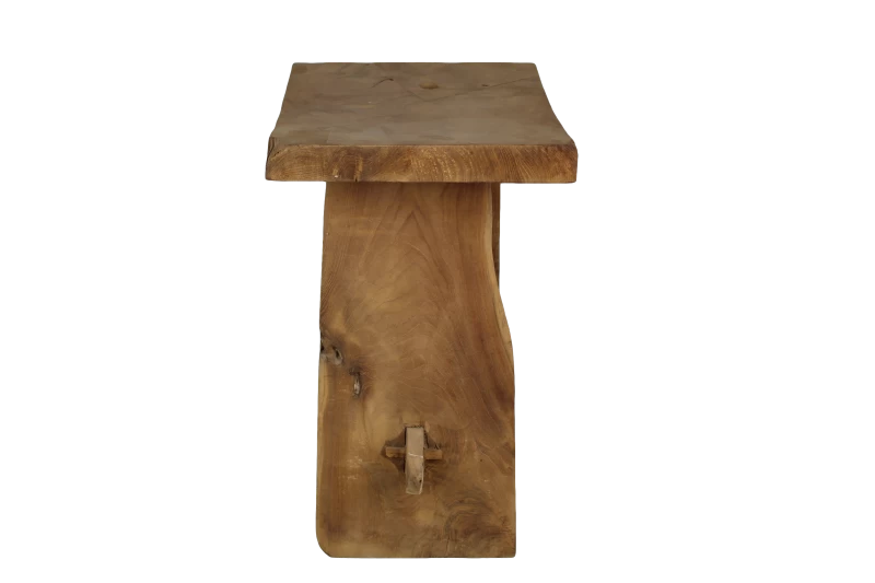 Tabouret Buffallo - Naturel/teck 4 Tabouret Buffallo - Naturel/teck – Image 4