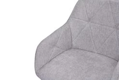 Chaise De Salle à Manger Gibson - Gris -Meubles Tables Et Chaises Shop STELLA DC 1007 ZOOM HR 123f