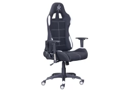 Chaise Gamer Roger - Noir/ Blanc