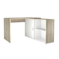 FMD Bureau D'angle Vaiana - Chêne/blanc