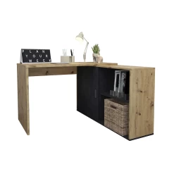 FMD Bureau D'angle Vaiana - Chêne Vieilli/anthracite