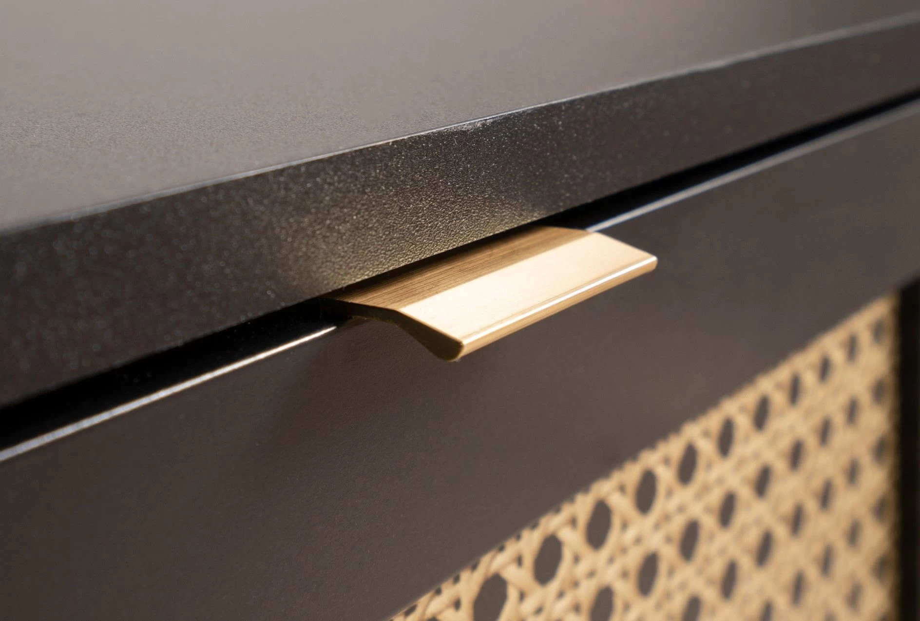 Bureau Daka 130cm 1 Porte & 1 Tiroir - Noir/nature 3 Bureau Daka 130cm 1 Porte & 1 Tiroir - Noir/nature – Image 3