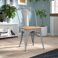 Chaise Victory - Gris/brun